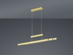 Lampa Wisząca Listwa 150cm Trio 375310508 Trajan LED 42W 2700K ściemniacz mosiądz