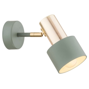 Lampa ścienna kinkiet regulowany Argon 4315 Doria E27 szałwiowy mosiądz