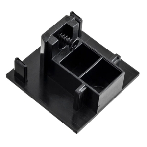 Czarna zaślepka do szyny 3-fazowej natynkowej Argon 4369