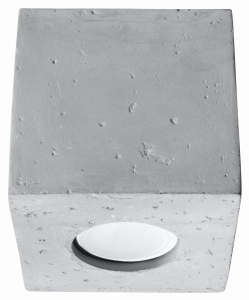 Quad Beton Plafon Sollux Lighting SL.0489