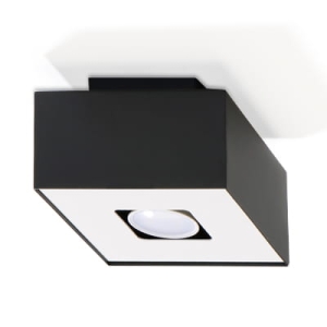 Mono Plafon Sollux Lighting SL.0070 14cm czarny