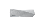 Betonowy szary spiralny kinkiet Sollux Lighting SL.0644 Sigma 2xE27