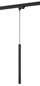 Lampa wisząca na szynę 3-fazową Argon 4320 Elbrus LED 4,5W 3000K 95cm x 3,2cm czarny