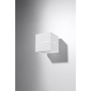 Lobo Kinkiet Sollux Lighting SL.0206 10cm biały