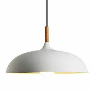Biała lampa wisząca Step Into Design ST-5219 white Saucer E27 45cm x 246cm