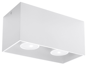Quad Maxi Biały Plafon Sollux Lighting SL.0380
