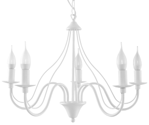 Minerwa 5 Biały Wisząca Sollux Lighting SL.0214