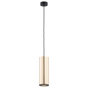 Złota lampa wisząca Argon 4246 Linea E27 10cm x 113cm