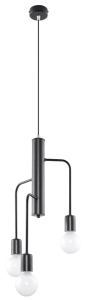Duomo Wisząca Sollux Lighting SL.0302 25cm czarny