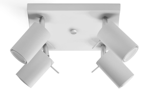 Ring 4 Biały Plafon Sollux Lighting SL.0090