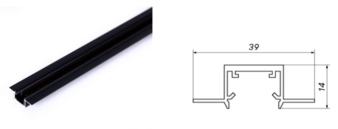 Wymiary szyny magnetycznej micro