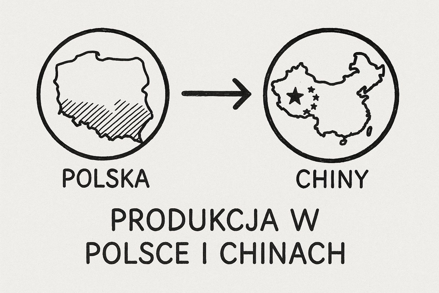 Produkcja lamp w Polsce i chinach
