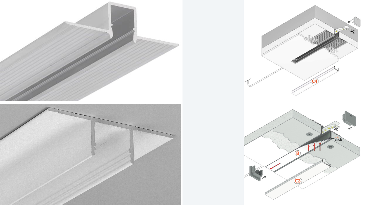 Typy profili do szpachlowania