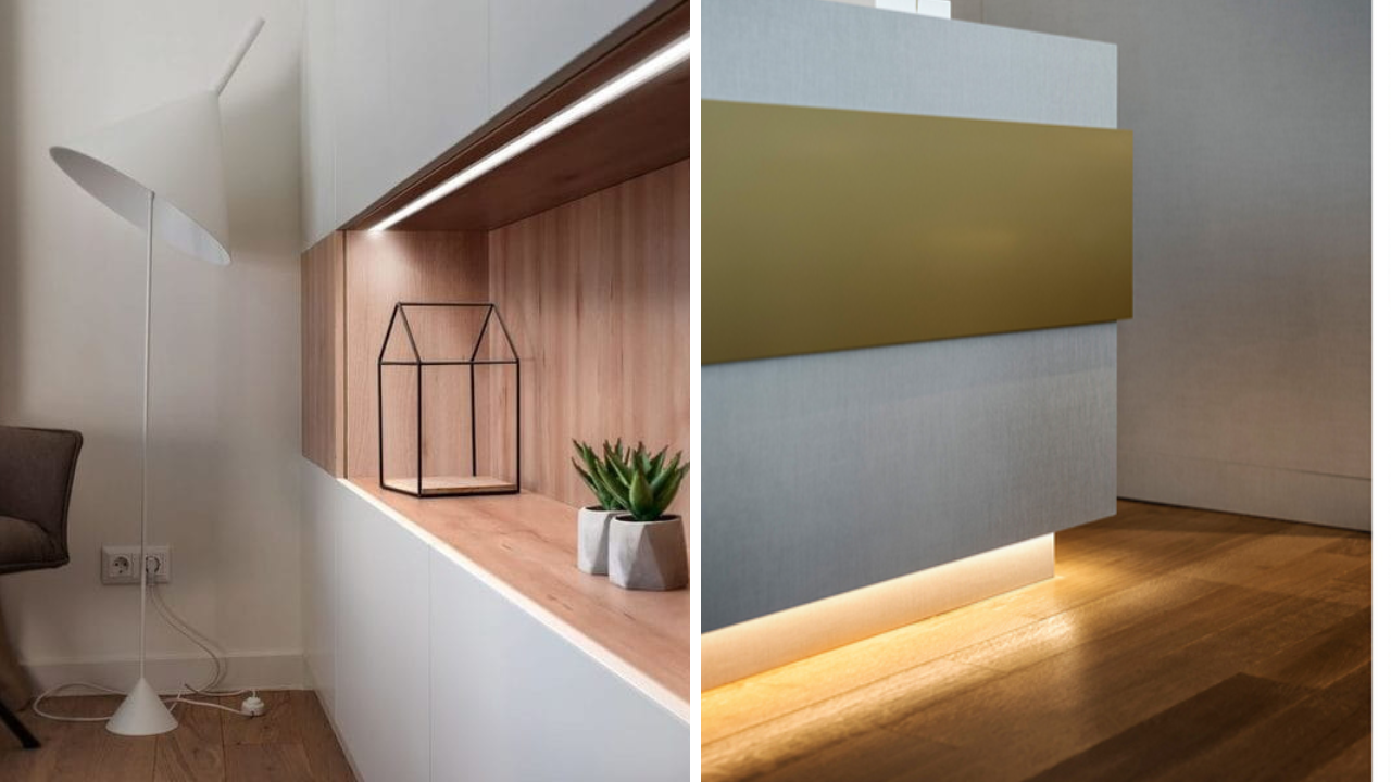 Zastosowanie profili natynkowych