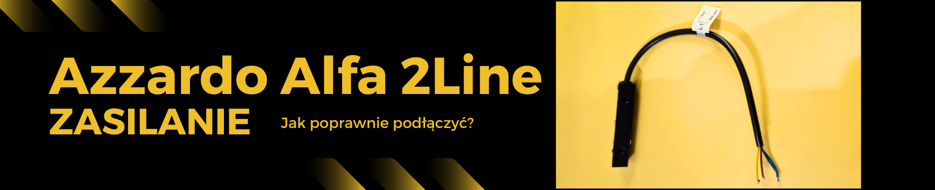 Jak poprowadzone jest zasilanie w szynoprzewodach magnetycznych Azzardo Alfa