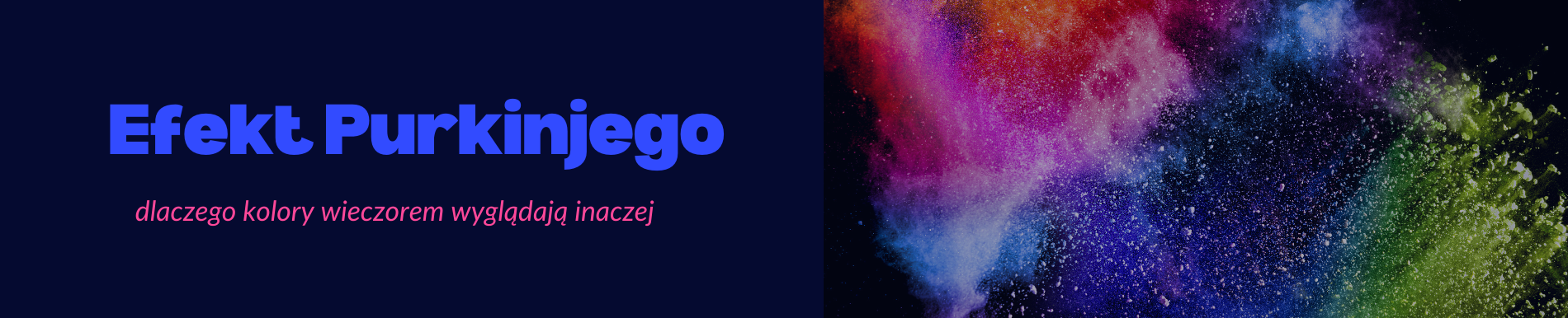 Efekt Purkinjego - dlaczego kolory wieczorem wyglądają inaczej