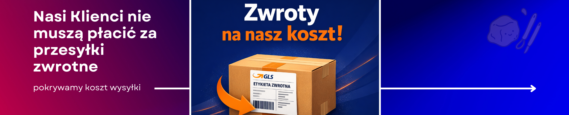 Zwrot produktów na nasz koszt