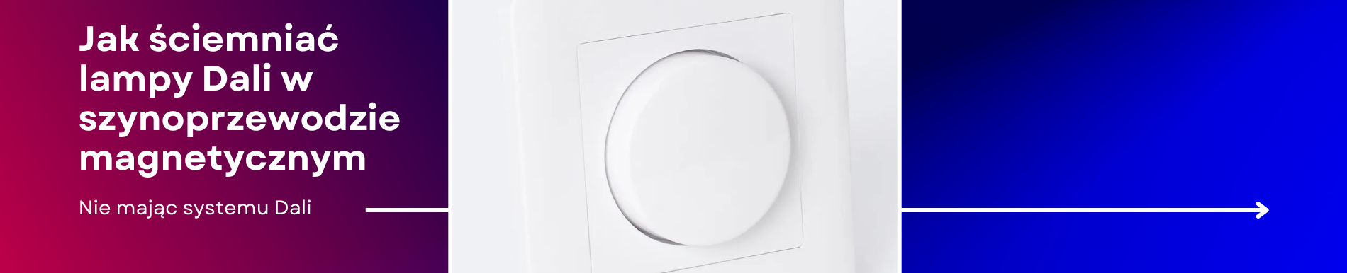 Sterowanie DALI bez systemu - jak ściemniać lampy za pomocą DALI Master