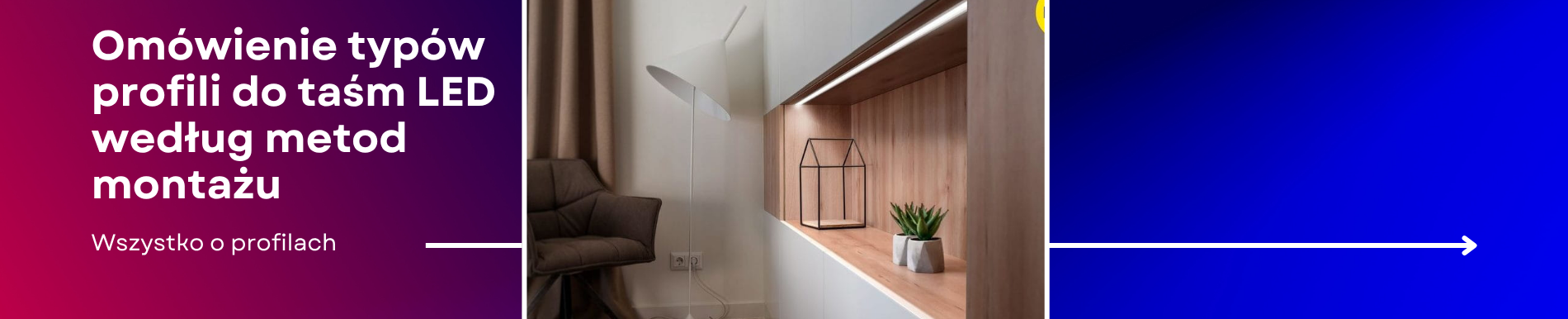 Jaki typ profili do taśm LED wybrać